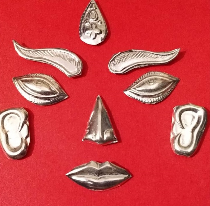 Small Devi Face Size 4/5 inches