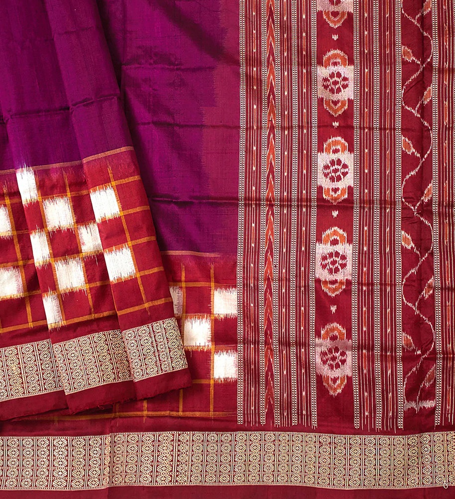 Sambalpuri Double Ikat Saree